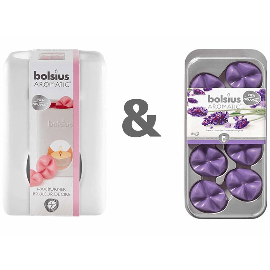 

Bolsius Wax brander met aromatische wax Lavender 107790501877