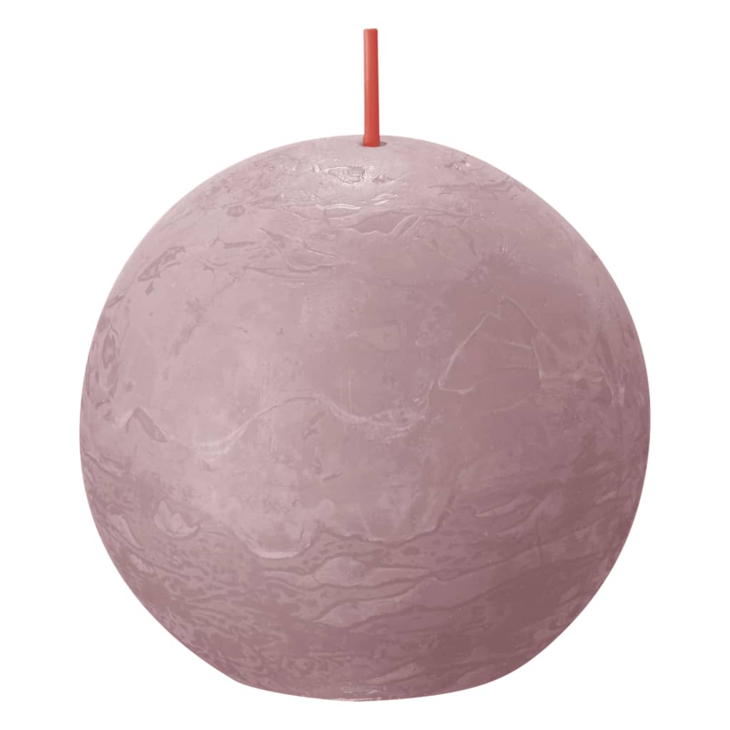 

Bolsius Bolkaarsen Shine 6 st rustiek 76x190 mm ash rose