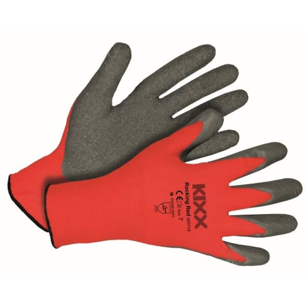 Afbeelding Kixx Tuinhandschoen Rocking Red Rood - Handschoenen - 7 door Vidaxl.nl