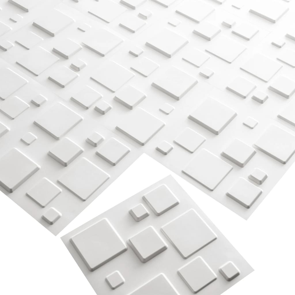 WallArt sienas paneļi Squares, 12 gab., 3D, GA-WA09 | Stepinfit.lv
