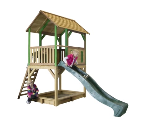 Axi Spielhaus Mit Leiter Rutsche Sandkasten Pumba Holz A030 215 00