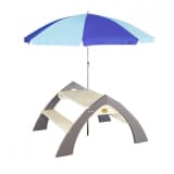 AXI Picknicktafel voor kinderen Kylo grijs en wit A031.021.00