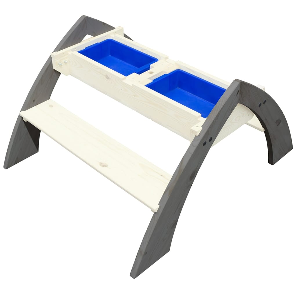 Children's Picnic Table Delta Grey And White A031.023.00 AXI 14 width=274