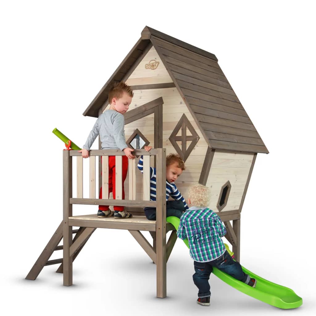 Sunny Kinderspeelhuis Cabin XL met glijbaan C050.004.00