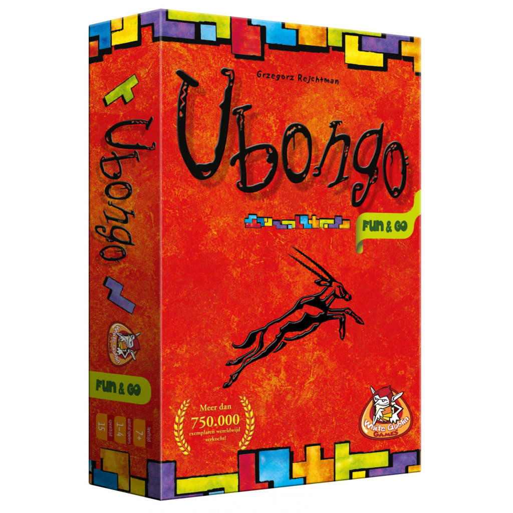 Afbeelding White Goblin Games reisspel Ubongo: Fun & Go door Vidaxl.nl
