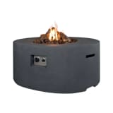 Cocoon Table ovaal antraciet