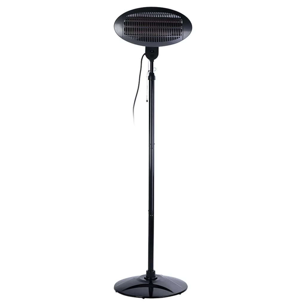 Excellent Electrics Parasol chauffant sur pied 2000 W Quartz Noir