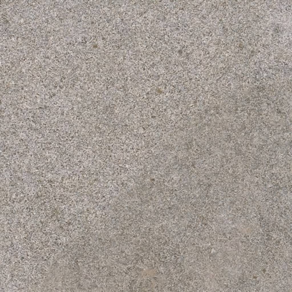 Graniet flamed d. grijs 80x80x3 cm