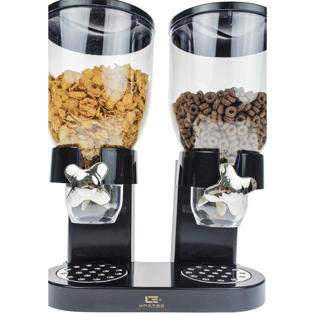 United Entertainment Cornflakes Dispenser Black