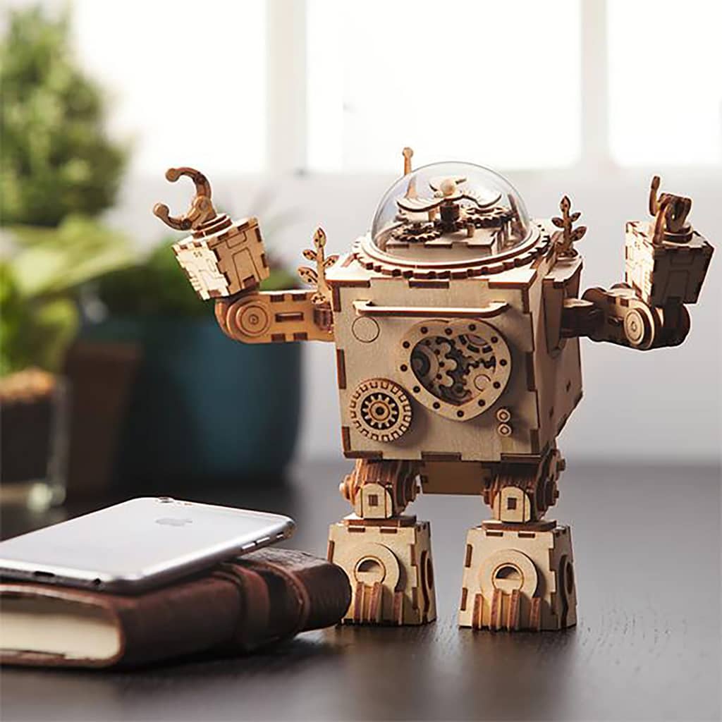 

Robotime Muziekdoos doe-het-zelf Steampunk Orpheus