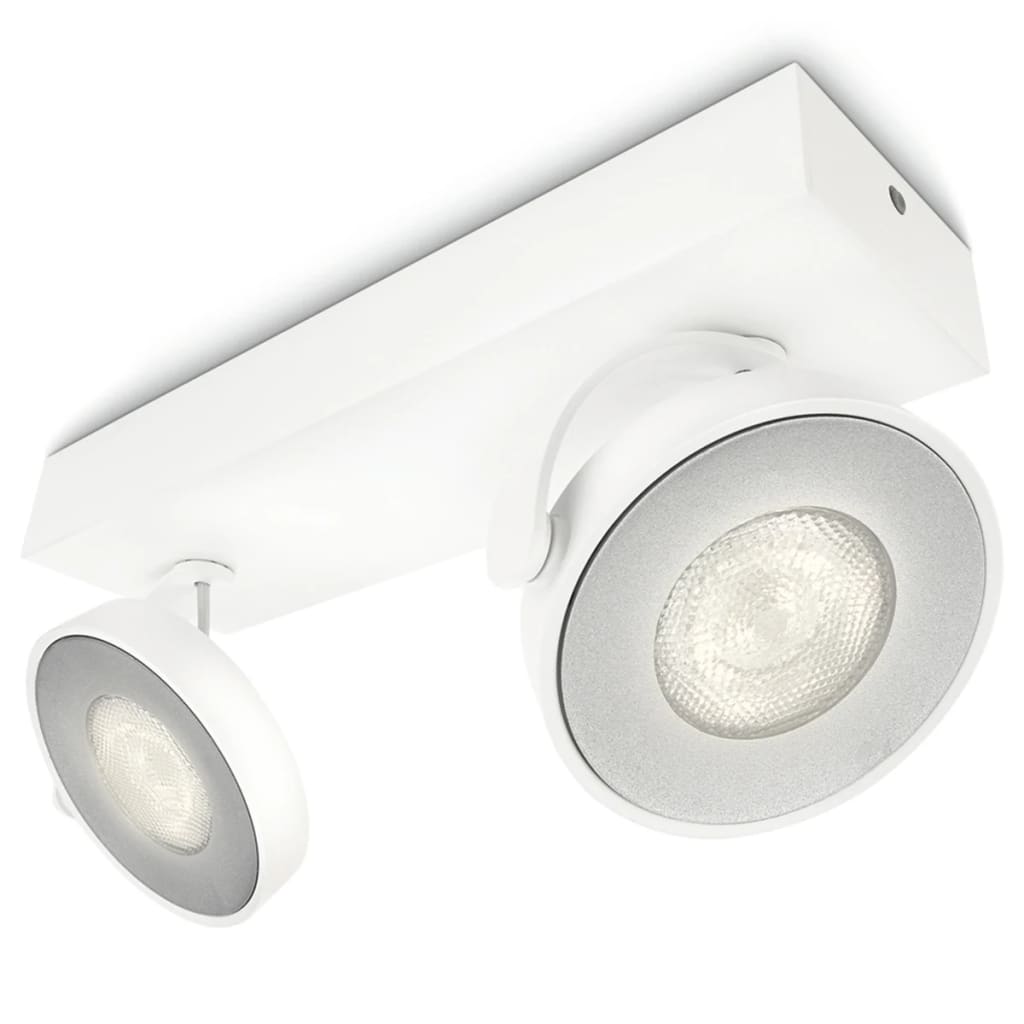VidaXL - Philips myLiving LED-spotlight Clockwork wit 2x4,5 W 531723116