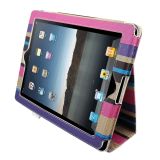 Flip Smart Ställ Fodral iPad 2/3 iPad 4 Cover Bohemian Retro