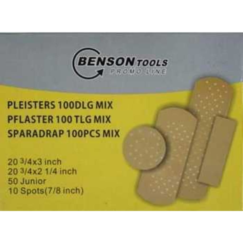 Benson Pleisters Mix - 40 Stuks