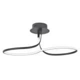 Highlight Plafondlamp Basel klein zwart
