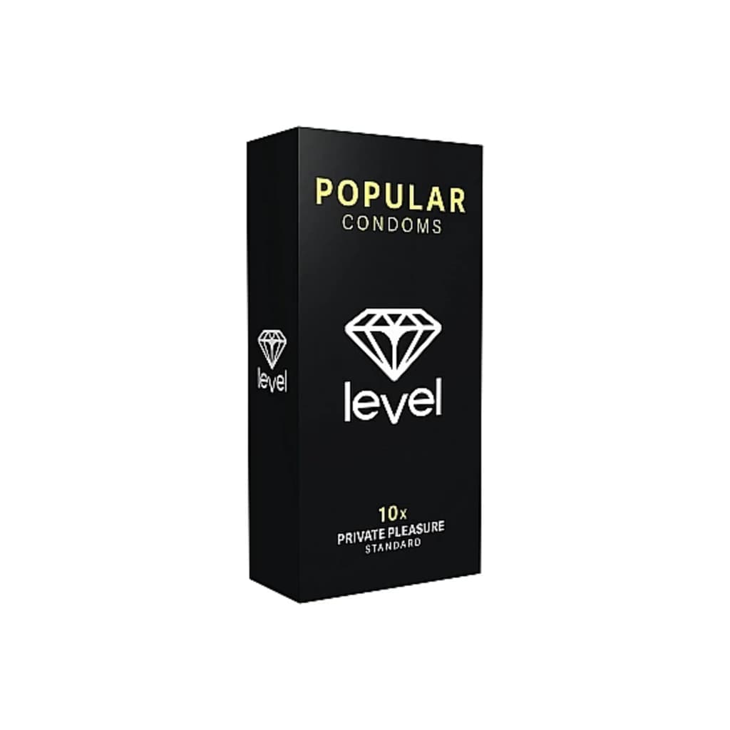 Level - Private Pleasure Level Popular Condoms - 10x