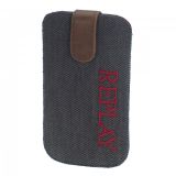 REPLAY Mobilsleeve Denim Samsung S3/S4/S5 Blå