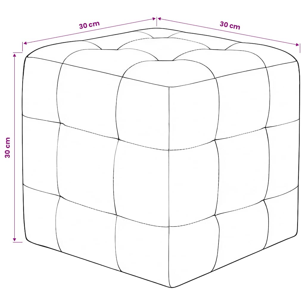 Kubeformede taburetter - Billede 4