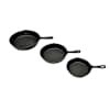 3 BBQ lihapanni komplekt rauast