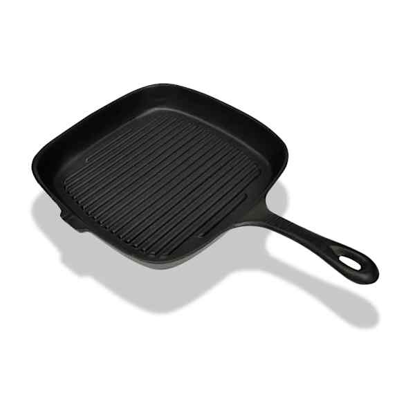 vidaXL malmist grillpann 24x23 cm