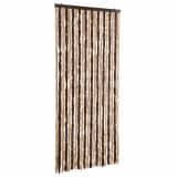 Cortina anti-insectos 90 x 220 cm marrón-beige