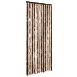 Cortina de insectos 100 x 220cm Marrón-Beige