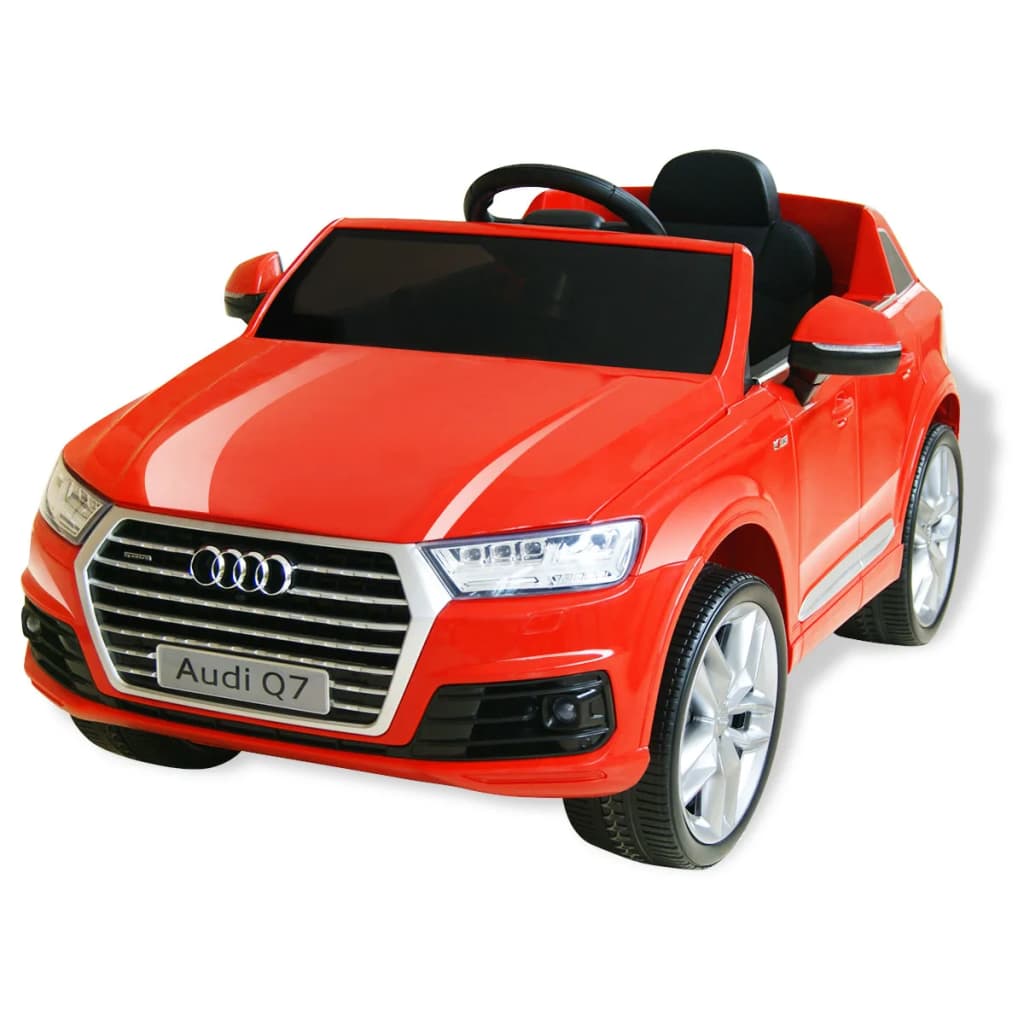 Elektrické dětské auto Audi Q7 červené 6 V
