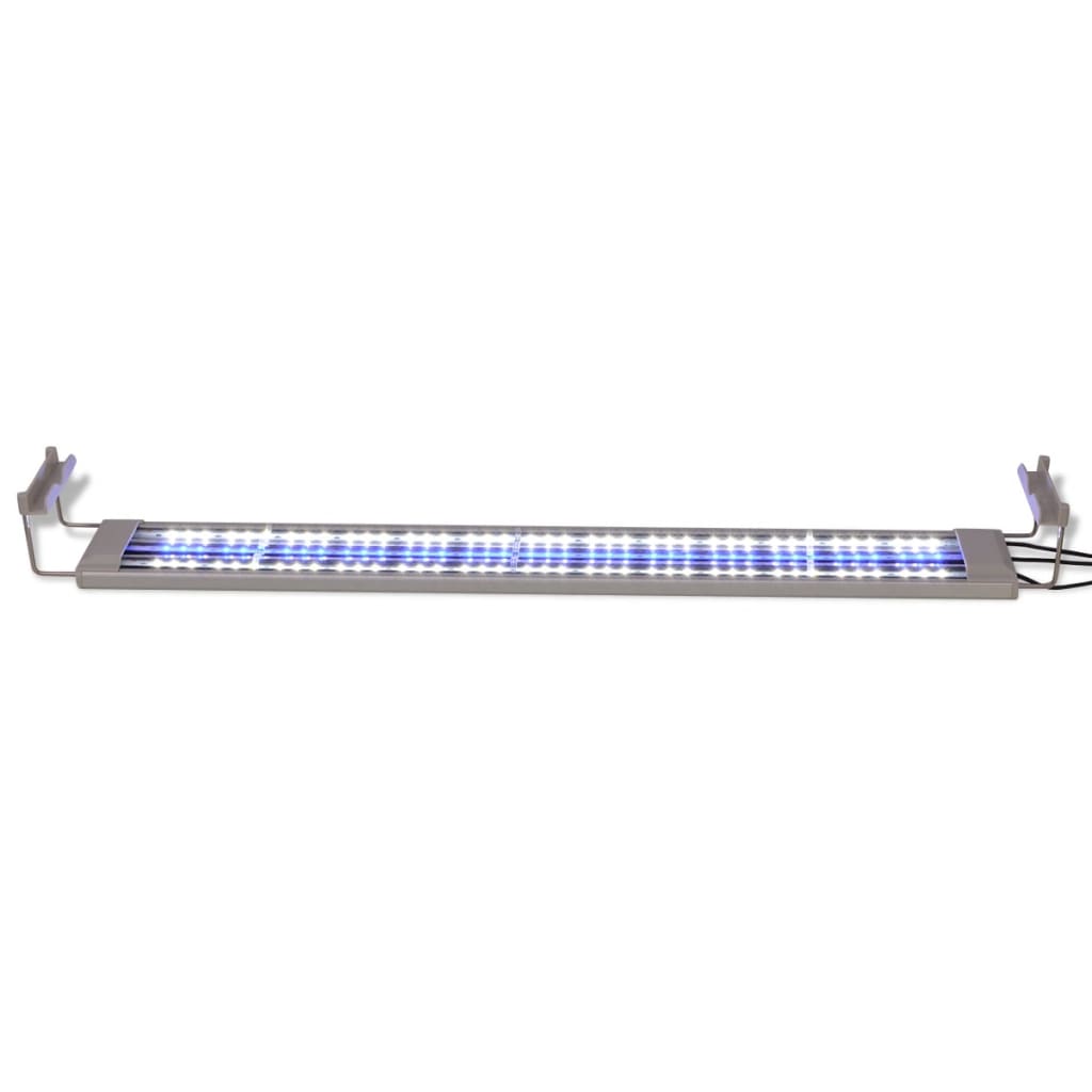 vidaXL Aquarium LED-lamp 80-90 cm aluminium IP67