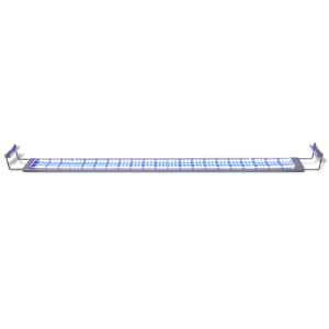 vidaXL Lampe à LED pour aquarium 120-130 cm aluminium IP67