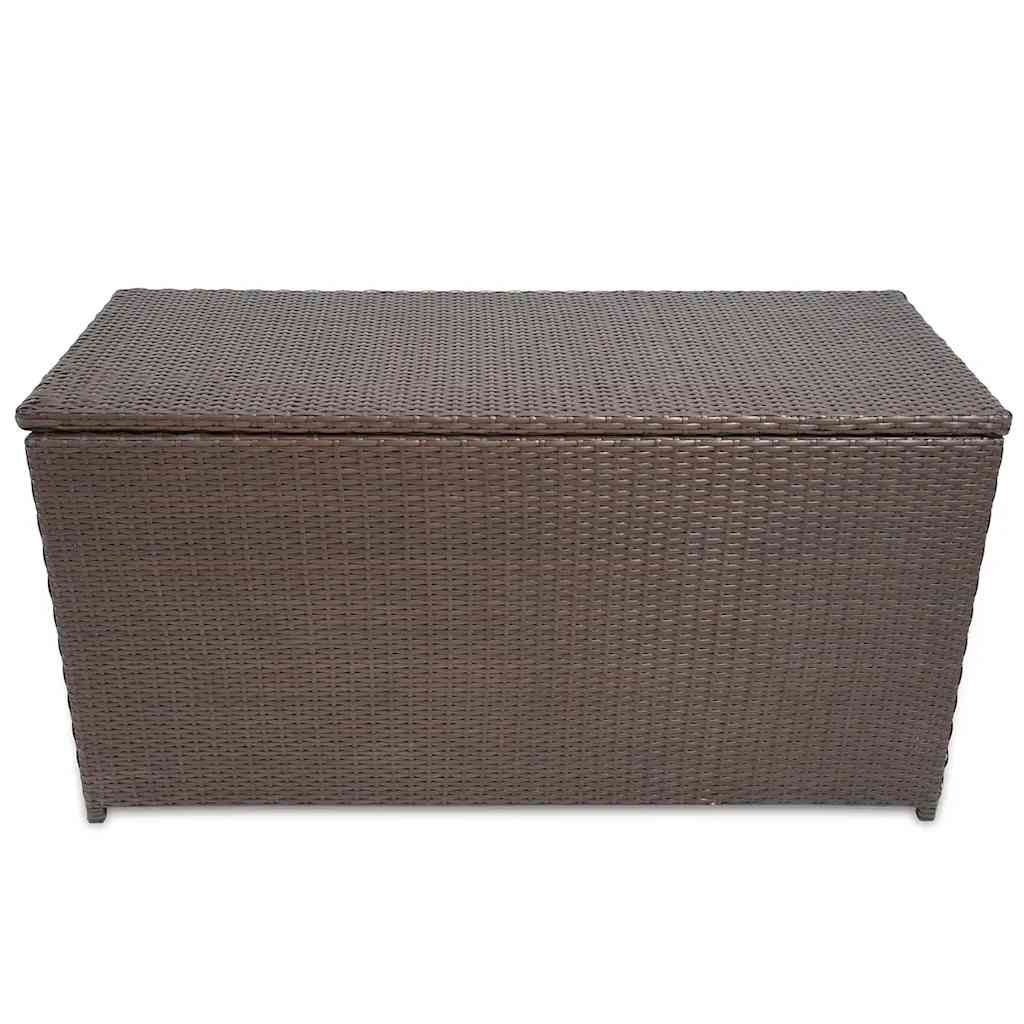 

vidaXL Tuinbox 120x50x60 cm poly rattan bruin