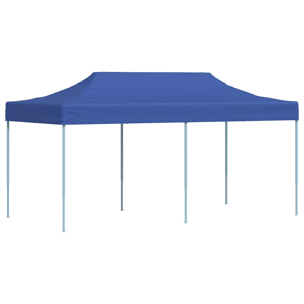 vidaXL Rozkládací stan nůžkový 3 x 6 m modrý