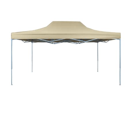 vidaXL Chapiteau Rétractable Tonnelle Pavillon Pliable de jardin 3x4,5 m Bleu