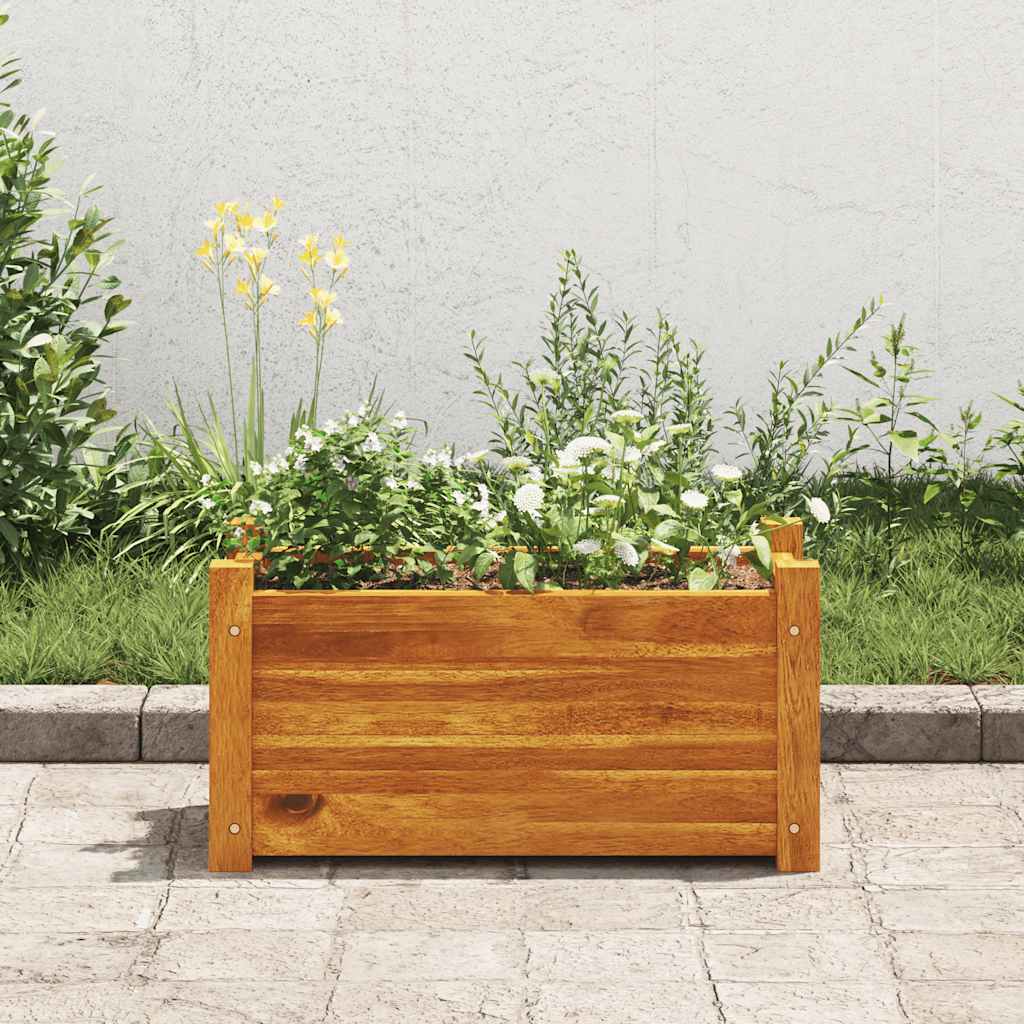 vidaXL Garten-Hochbeet Akazienholz 50x25x25 cm