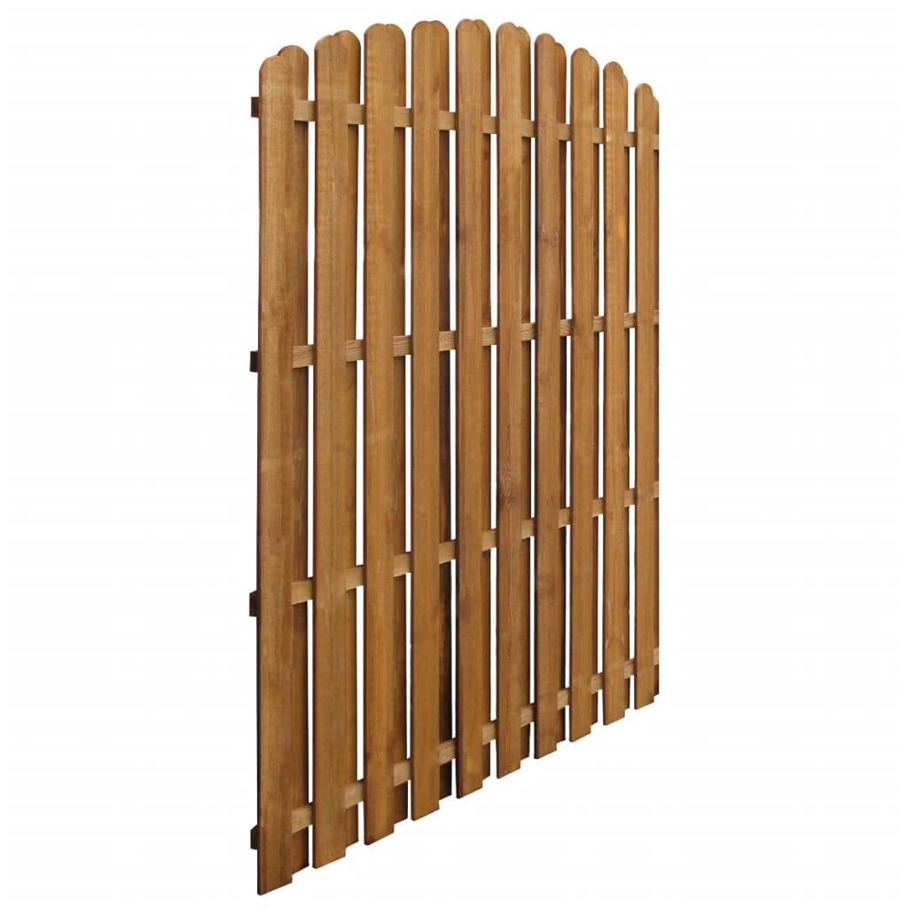

vidaXL Schuttingpaneel verspringend 170x(156-170) cm grenenhout