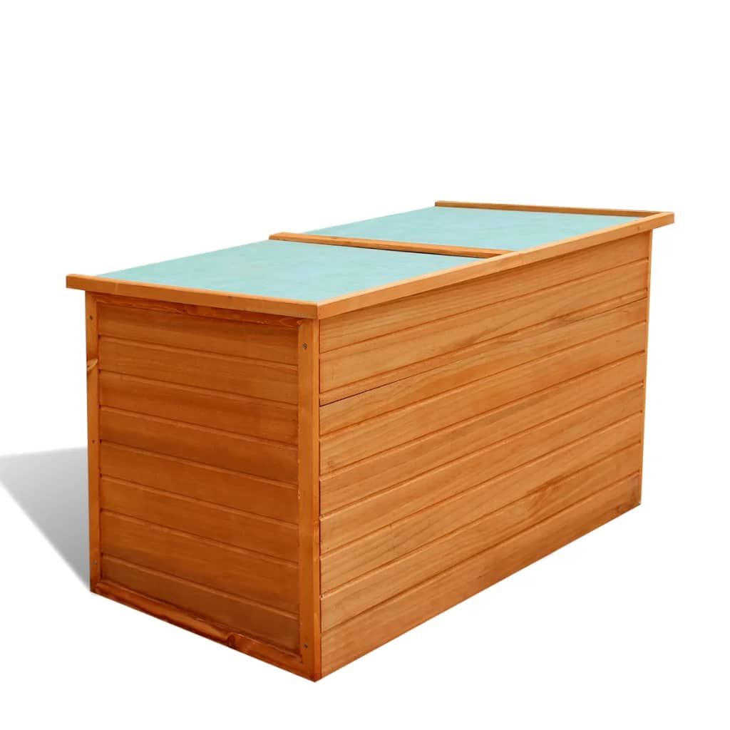 Photos - Garden Furniture VidaXL Patio Storage Box 49.6"x28.3"x28.3" Wood 