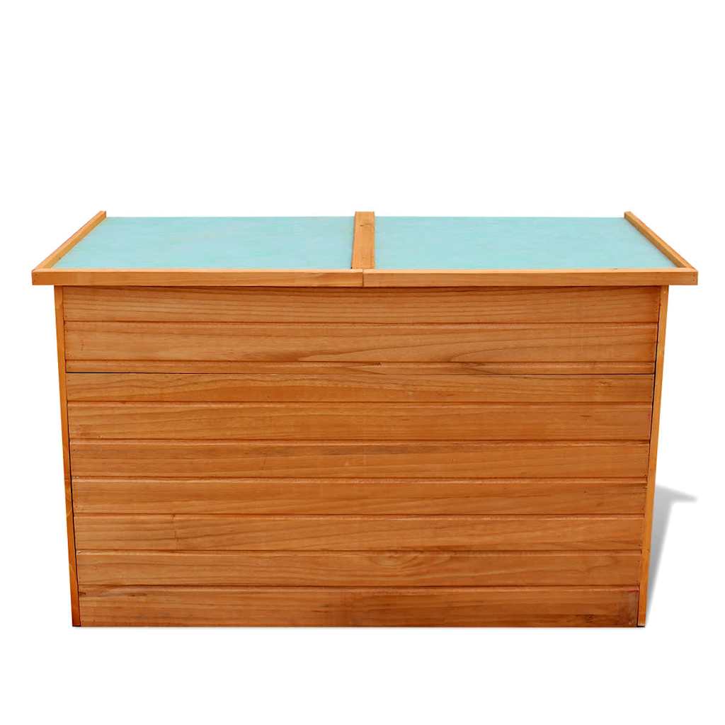 vidaXL Záhradný úložný box 126x72x72 cm, drevo