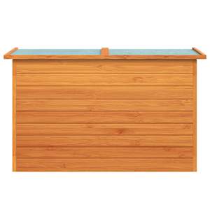 Zahradní úložný box 126 x 72 x 72 cm dřevěný - obrázek 3