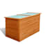  vidaXL kerti fa tárolóláda 126 x 72 x 72 cm termék 2. képe