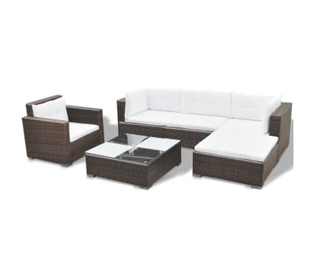 This rattan garden sofa and table set will make a great addition to your outdoor living space. It will add a touch of modern elegance to your patio, balcony or garden with its understated, yet stylish design.