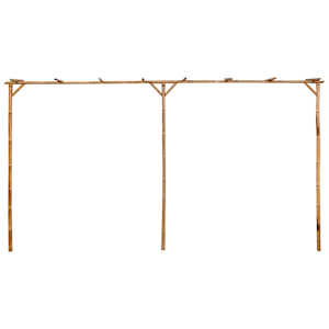 Pergola, bambus, 385x40x205 cm - obrázek 2
