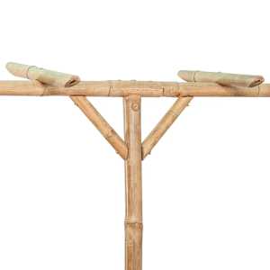 Pergola, bambus, 385x40x205 cm - obrázek 3