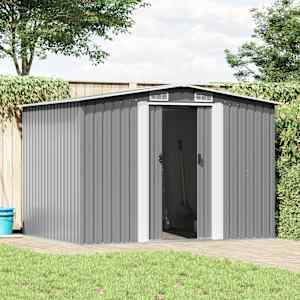 vidaXL aiakuur metallist 257 x 205 x 178 cm, hall