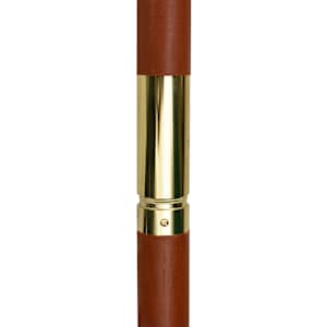 Slunečník 200 x 300 cm s dřevěnou tyčí krémově bílý - obrázek 5