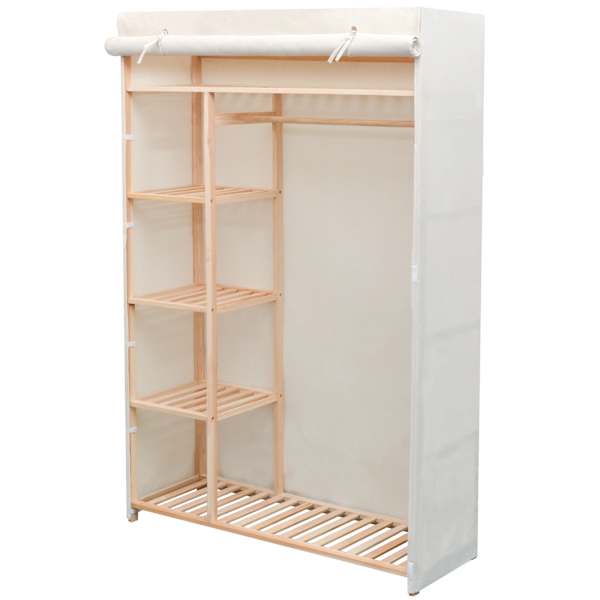 vidaXL m&auml;nnipuidust garderoob 110 x 40 x 170 cm