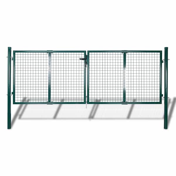vidaXL aiav&auml;rav terasest 300 x 125 cm roheline