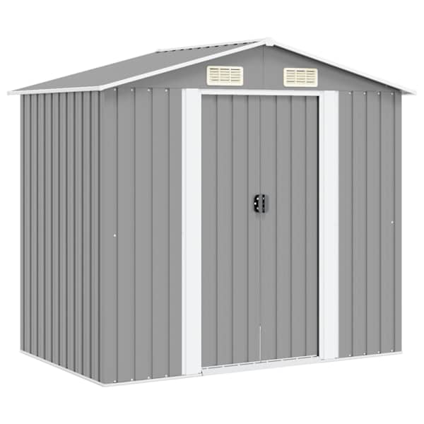 vidaXL aiakuur metallist 204 x 132 x 186 cm hall