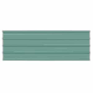 Střešní panel 12 pcs Zelená 129 x 45 cm Pozinkovaná ocel - obrázek 2