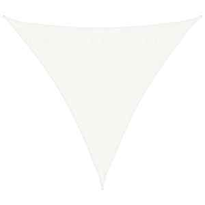 vidaXL p&auml;ikesepuri, HDPE, kolmnurkne 3,6 x 3,6 x 3,6 m valge