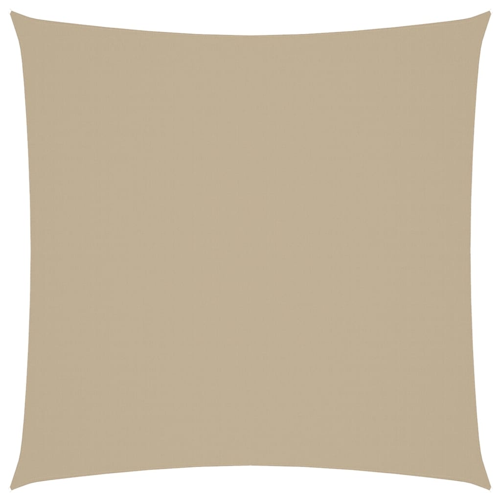 Aurinkopurje Oxford-kangas neliönmuotoinen 2×2 m beige