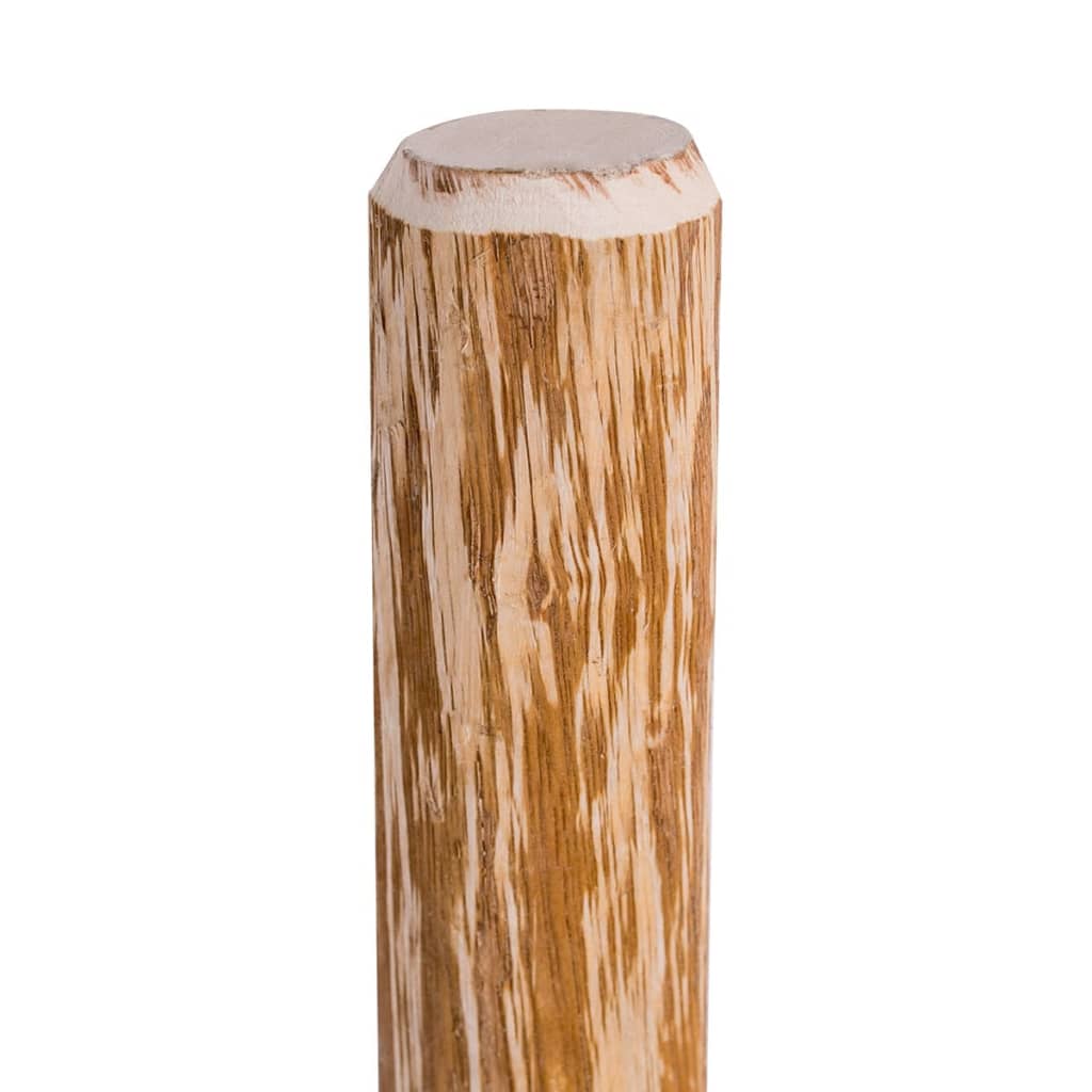 4 db kihegyezett mogyorófa kerítésoszlop 120 cm 
