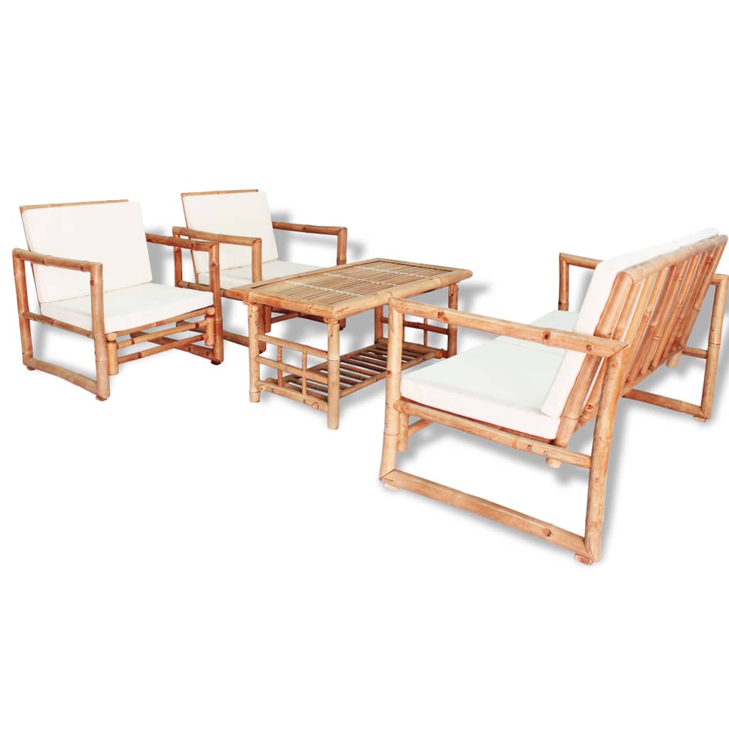 Set mobilier de gradina cu perne 3 piese lemn masiv de pin